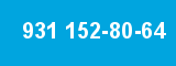 931 152-80-64